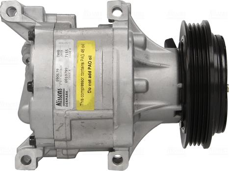 Nissens 890079 - Compressor, air conditioning autospares.lv