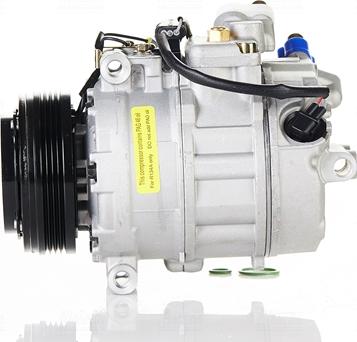 Nissens 890073 - Compressor, air conditioning autospares.lv