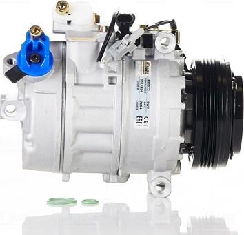 Nissens 890073 - Compressor, air conditioning autospares.lv