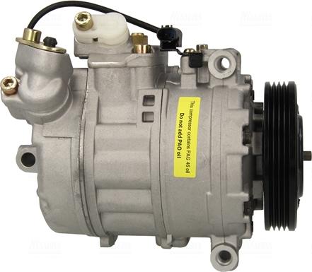 Nissens 890073 - Compressor, air conditioning autospares.lv