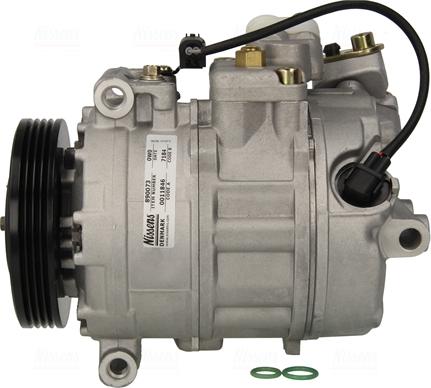 Nissens 890073 - Compressor, air conditioning autospares.lv