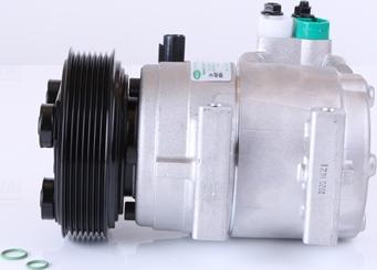 Nissens 890129 - Compressor, air conditioning autospares.lv