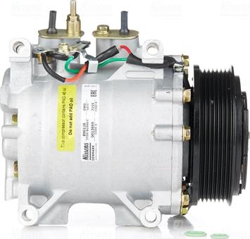 Nissens 890128 - Compressor, air conditioning autospares.lv