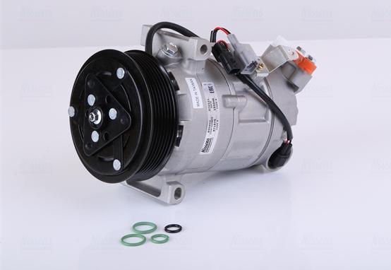 Nissens 890802 - Compressor, air conditioning autospares.lv