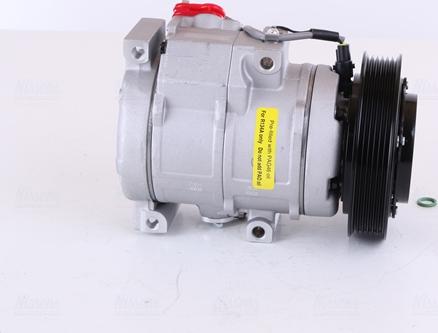 Nissens 890878 - Compressor, air conditioning autospares.lv