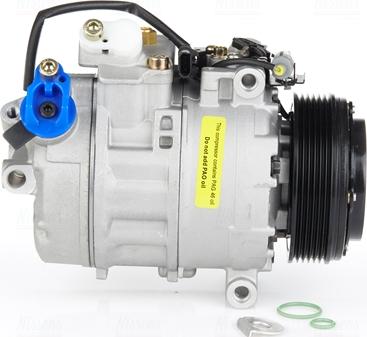 Nissens 890390 - Compressor, air conditioning autospares.lv