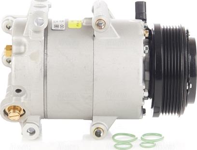 Nissens 890392 - Compressor, air conditioning autospares.lv