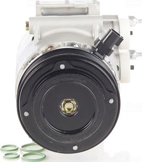 Nissens 890392 - Compressor, air conditioning autospares.lv