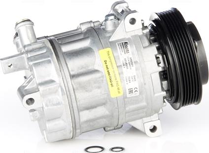 Nissens 890354 - Compressor, air conditioning autospares.lv