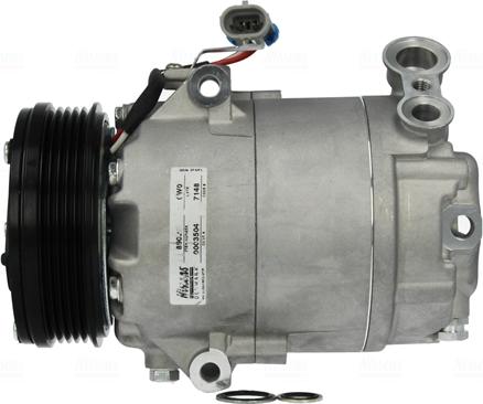 Nissens 89024 - Compressor, air conditioning autospares.lv