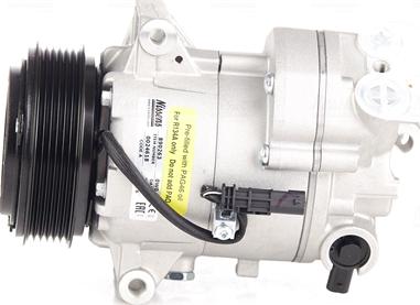 Nissens 890263 - Compressor, air conditioning autospares.lv