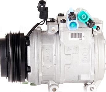 Nissens 890282 - Compressor, air conditioning autospares.lv