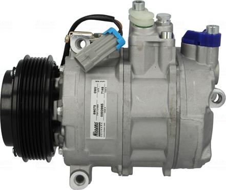 Nissens 89075 - Compressor, air conditioning autospares.lv