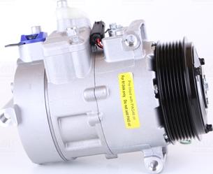 Nissens 890769 - Compressor, air conditioning autospares.lv