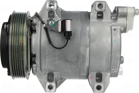 Nissens 89070 - Compressor, air conditioning autospares.lv