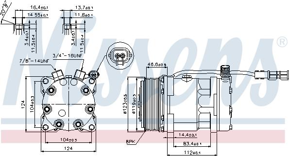 Nissens 89139 - Compressor, air conditioning autospares.lv