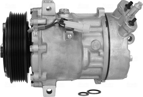 Nissens 89124 - Compressor, air conditioning autospares.lv