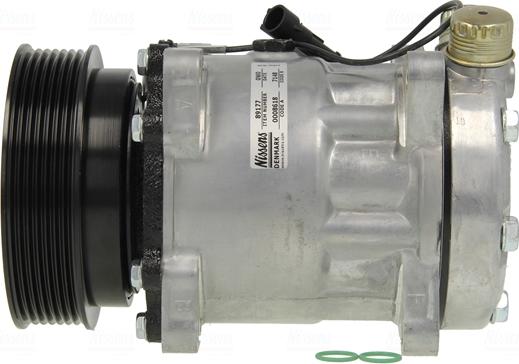 Nissens 89177 - Compressor, air conditioning autospares.lv