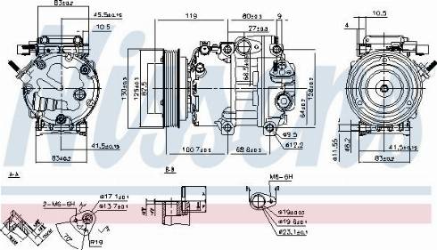 Nissens 89295 - Compressor, air conditioning autospares.lv