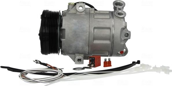 Nissens 89215 - Compressor, air conditioning autospares.lv