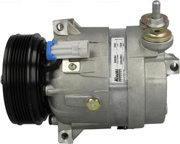 Nissens 89284 - Compressor, air conditioning autospares.lv