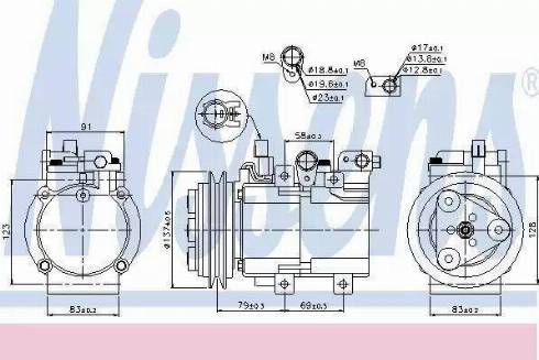 Koreastar KCPH-111 - Compressor, air conditioning autospares.lv