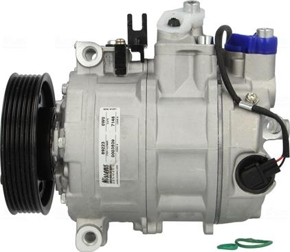 Nissens 89223 - Compressor, air conditioning autospares.lv