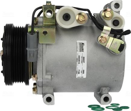 Nissens 89227 - Compressor, air conditioning autospares.lv