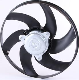 Nissens 85667 - Fan, radiator autospares.lv