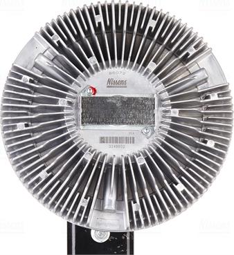 Nissens 86072 - Clutch, radiator fan autospares.lv