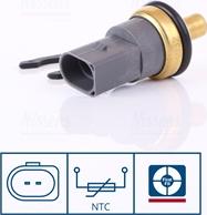 Nissens 207082 - Sensor, coolant temperature autospares.lv