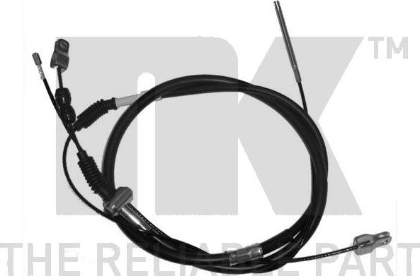 NK 904587 - Cable, parking brake autospares.lv