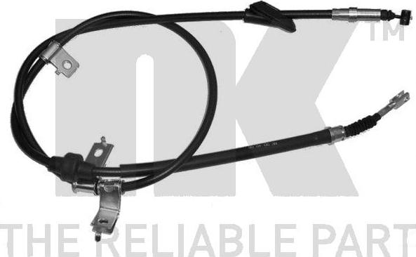 NK 904006 - Cable, parking brake autospares.lv