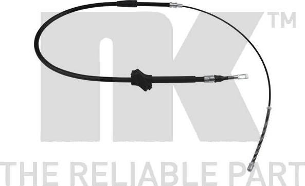 NK 904748 - Cable, parking brake autospares.lv