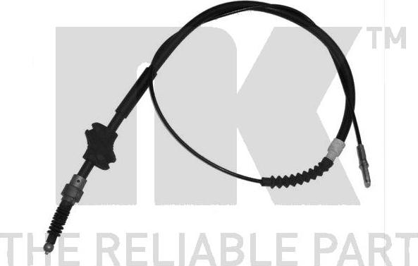 NK 904756 - Cable, parking brake autospares.lv