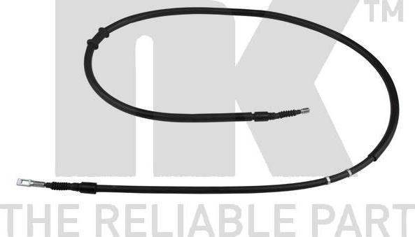 NK 904765 - Cable, parking brake autospares.lv