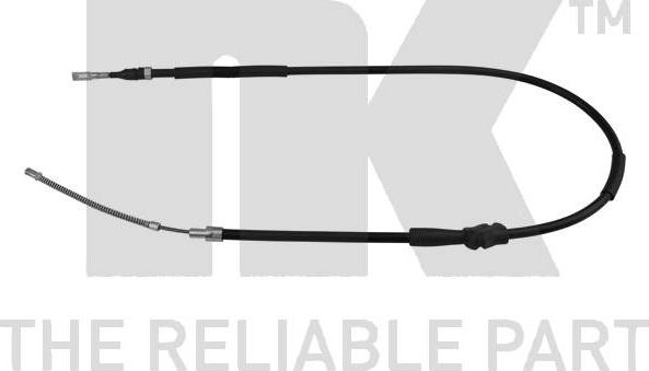 NK 904767 - Cable, parking brake autospares.lv