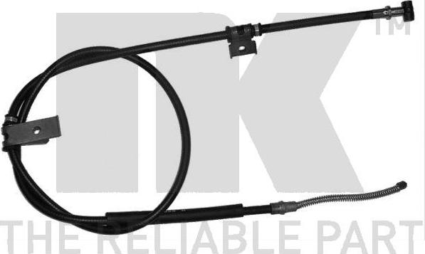 NK 905207 - Cable, parking brake autospares.lv