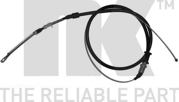 NK 903662 - Cable, parking brake autospares.lv