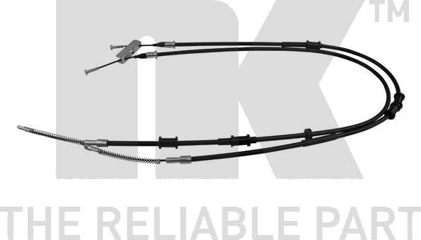 NK 903689 - Cable, parking brake autospares.lv