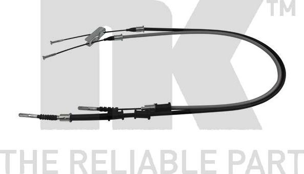 NK 903688 - Cable, parking brake autospares.lv