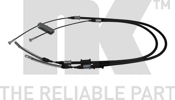 NK 903676 - Cable, parking brake autospares.lv