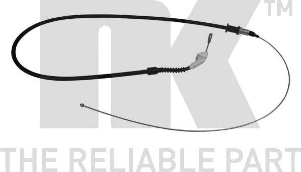 NK 903678 - Cable, parking brake autospares.lv