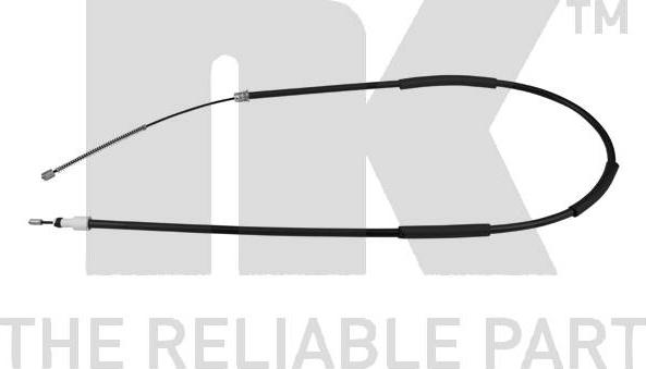 NK 903733 - Cable, parking brake autospares.lv