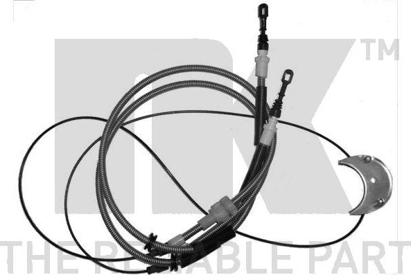NK 902555 - Cable, parking brake autospares.lv