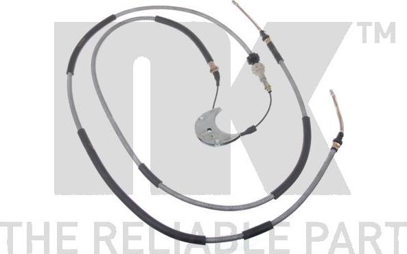 NK 902581 - Cable, parking brake autospares.lv