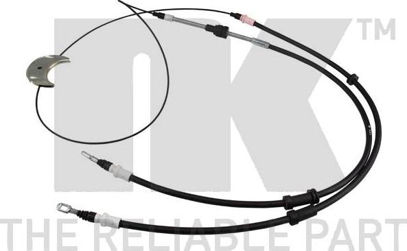 NK 902571 - Cable, parking brake autospares.lv