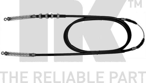 NK 902359 - Cable, parking brake autospares.lv