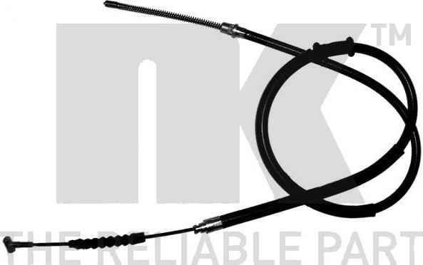 NK 902362 - Cable, parking brake autospares.lv