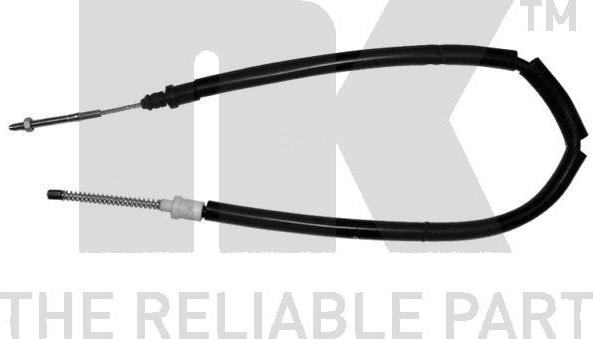 NK 902244 - Cable, parking brake autospares.lv